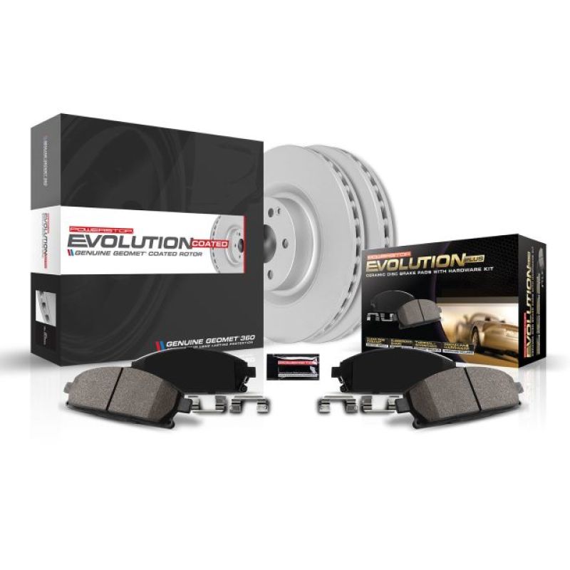 Power Stop 2019 Acura RDX Front Z17 Evolution Geomet Coated Brake Kit