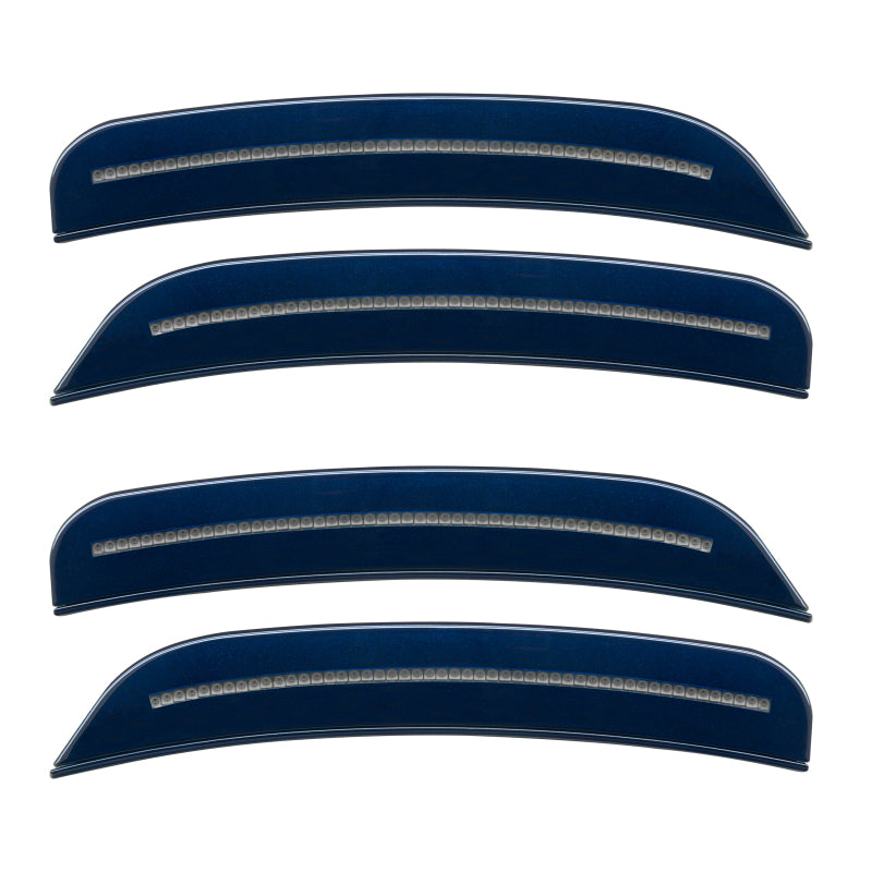 Oracle 15-21 Dodge Charger Concept Sidemarker Set - Clear - Jazz Blue Pearl (KBXPBX)