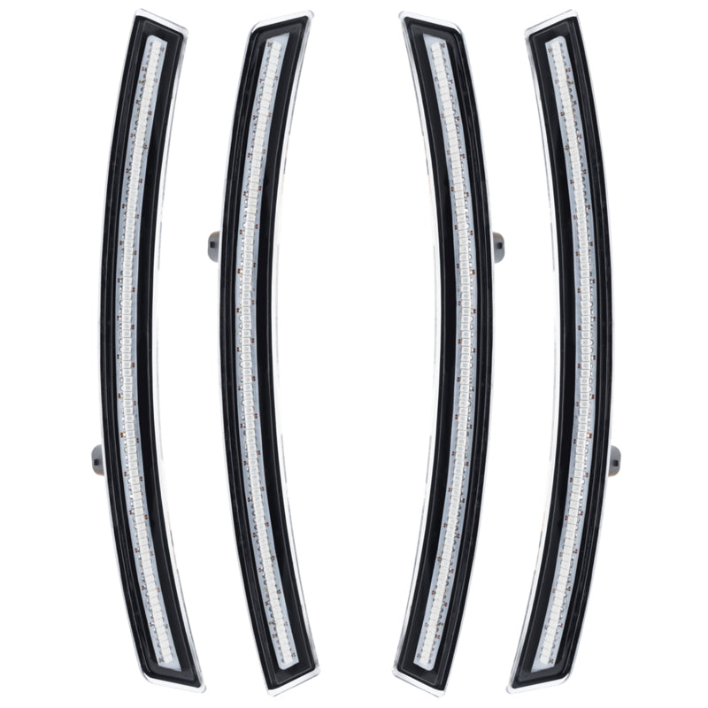 Oracle Chevrolet Corvette C7 Concept Sidemarker Set - Clear - Lime Rock Green (G7J)