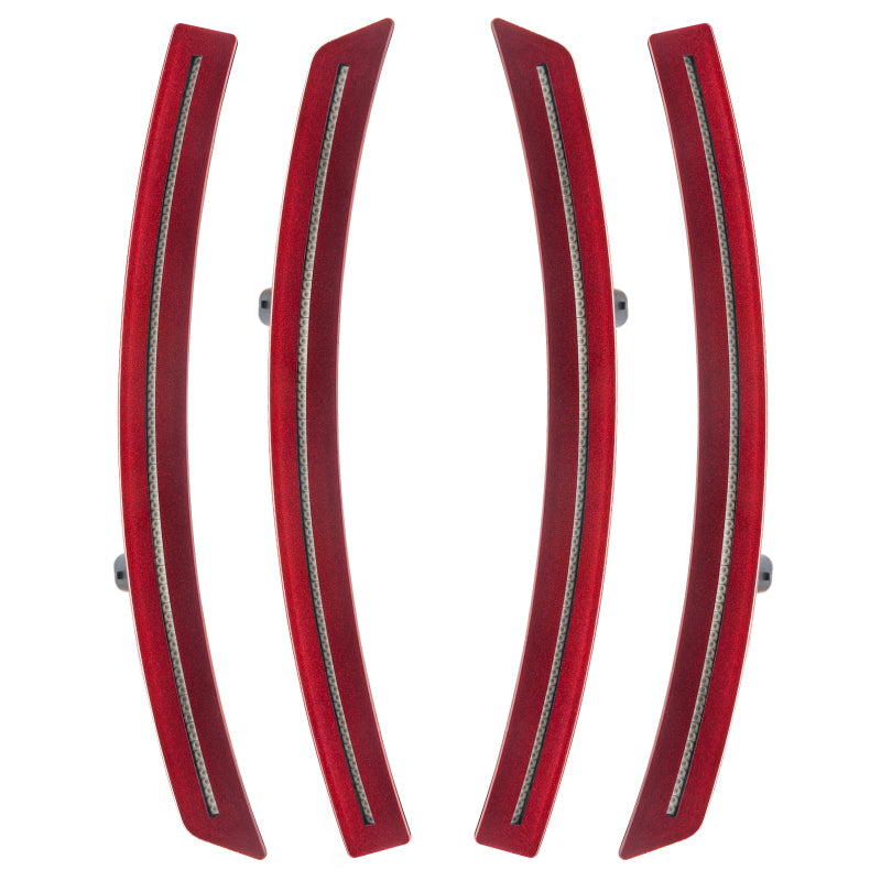 Oracle Chevy Corvette C7 Concept Sidemarker Set - Clear - Long Beach Red Metallic Tintcoat (G1E)