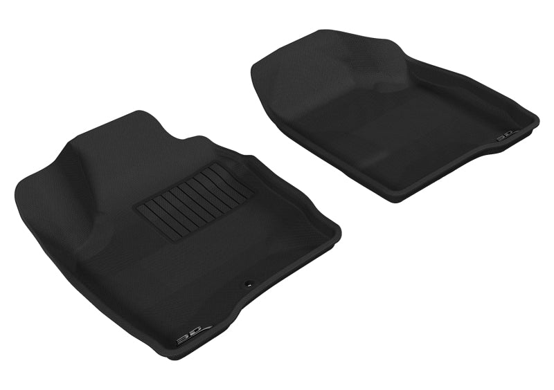 3D MAXpider 2006-2013 Chevrolet Impala/Impala Limited Kagu 1st Row Floormat - Gray