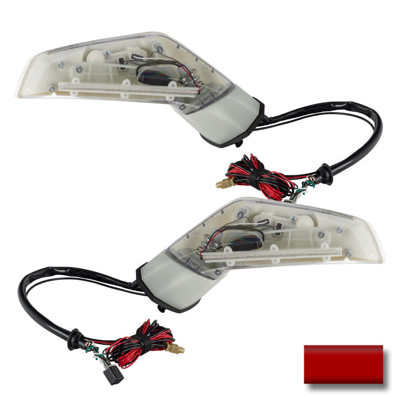 Oracle 05-13 Chevrolet Corvette C6 XM Concept Side Mirrors - Torch Red (GKZ)