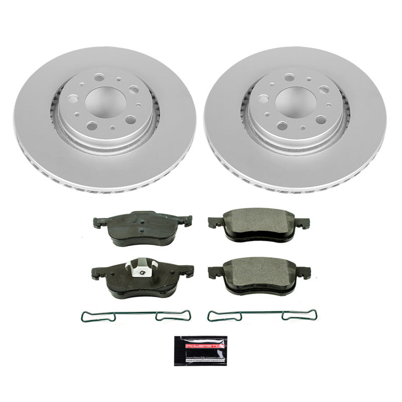 Power Stop 01-09 Volvo S60 Front Euro-Stop Brake Kit