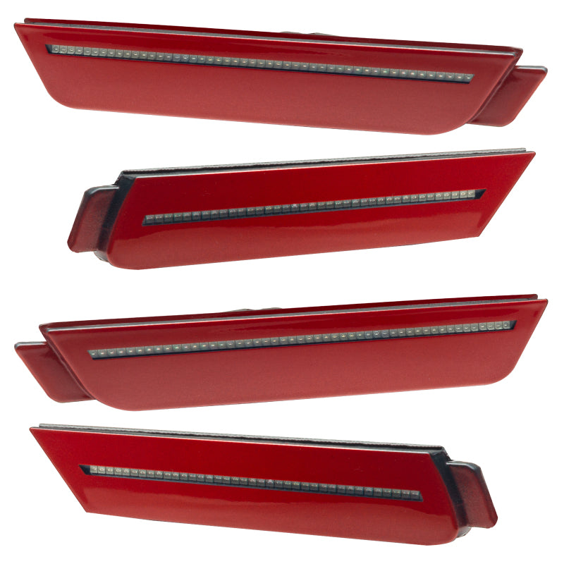 Oracle 10-15 Chevrolet Camaro Concept Sidemarker Set - Clear - Red Rock (G7P)