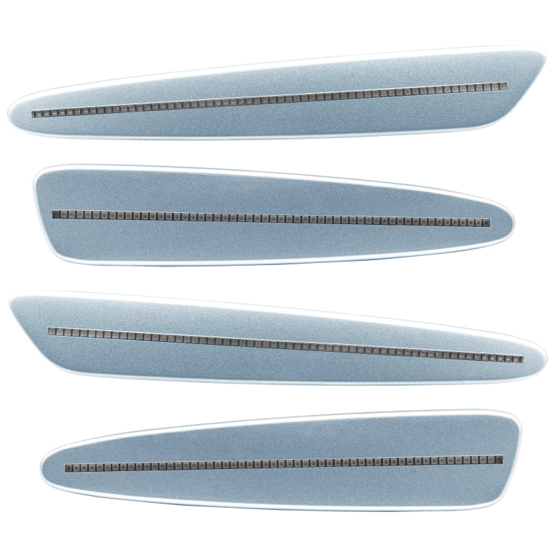 Oracle 05-13 Chevy Corvette C6 Concept Sidemarker Set - Clear - Space Blue Metallic (GLF)