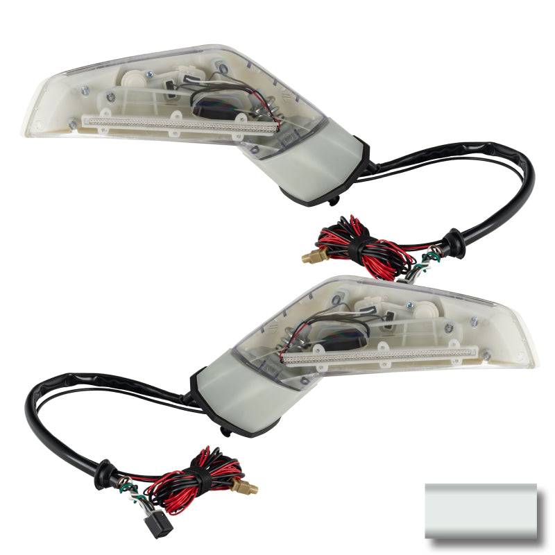 Oracle 05-13 Chevy Corvette C6 XM Concept Side Mirrors - Sky Gray Metallic (83U)