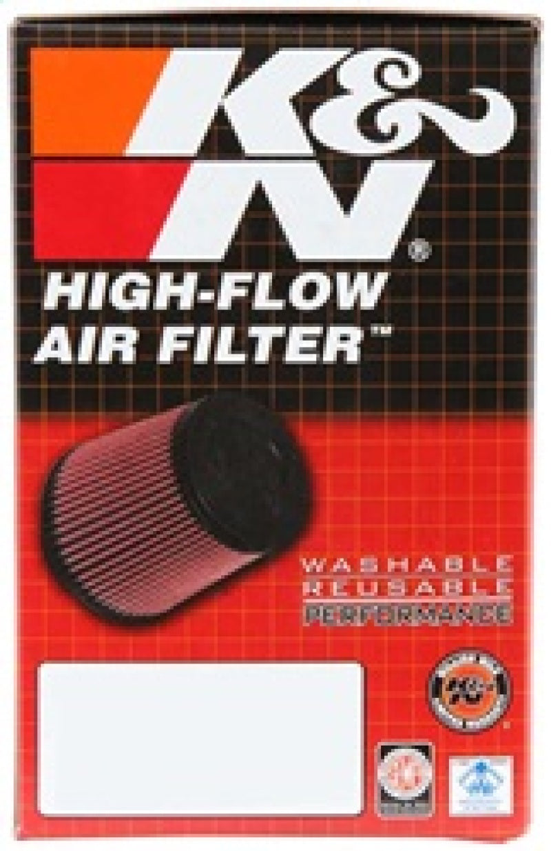 K&N Universal Chrome Filter 2in FLG / 3x4in Bottom / 2x3in Top / 2-3/4in Height (2 Per Box)