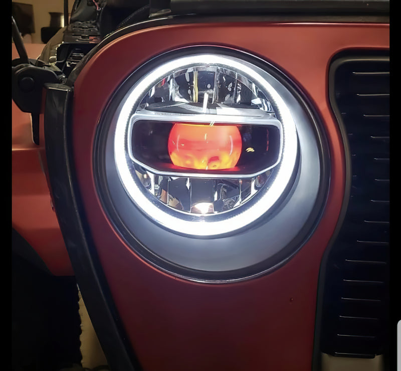 Oracle Jeep Wrangler JL/Gladiator JT Projector Illumination Kit - ColorSHIFT w/o Controller