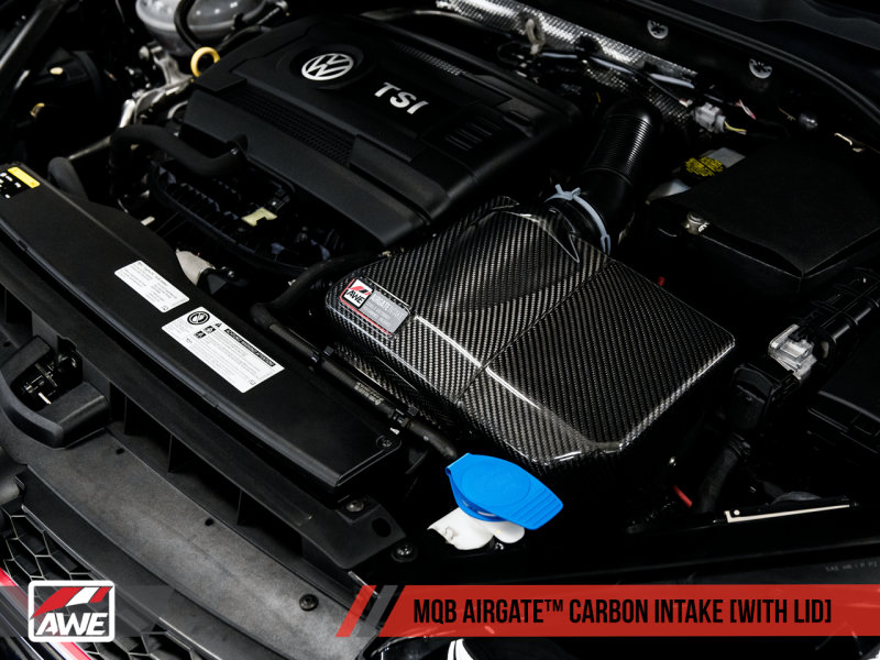 AWE Tuning Audi/VW MQB (1.8T / 2.0T) Carbon Fiber AirGate Intake w/ Lid