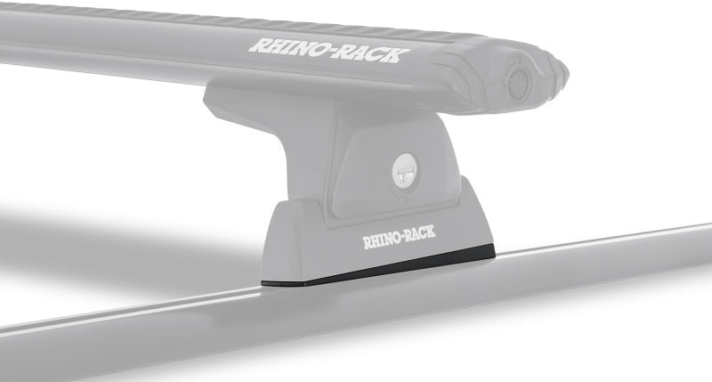 Rhino-Rack 09-18 Dodge RAM 1500 4 Door Pick Up Heavy Duty RLT600 Ditch Mount 3 Bar Roof Rack -Silver