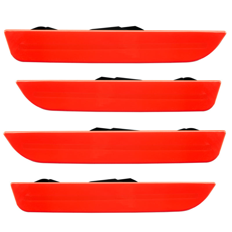 Oracle 10-14 Ford Mustang Concept Sidemarker Set - Ghosted - Race Red (PQ)