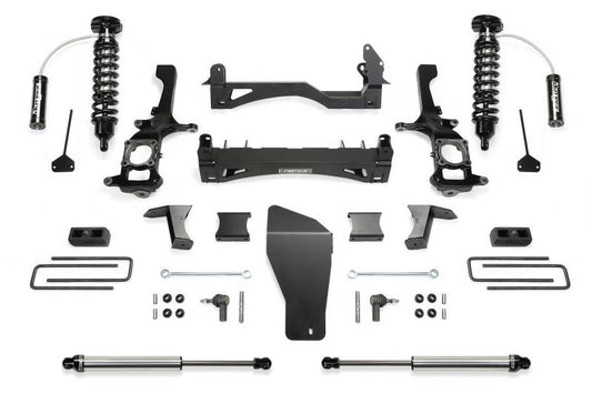 Fabtech 16-18 Nissan Titan Xd 4WD Diesel 6in Perf Sys w/Dl 2.5 Resi & 2.25