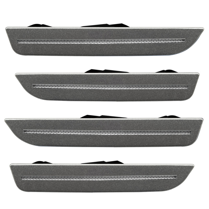 Oracle 10-14 Ford Mustang Concept Sidemarker Set - Clear - Sterling Gray Metallic (UJ)