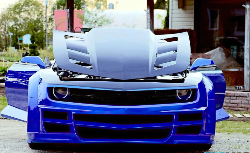 Oracle 10-15 Chevy Camaro Concept Side Mirrors - Ghosted - Dual Intensity - Berlin Blue (GHX)