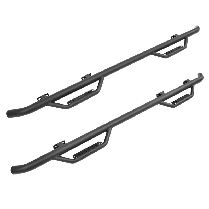 Go Rhino 15-20 Ford F-150 Dominator Classic D2 SideSteps - Cab Length - Tex Blk