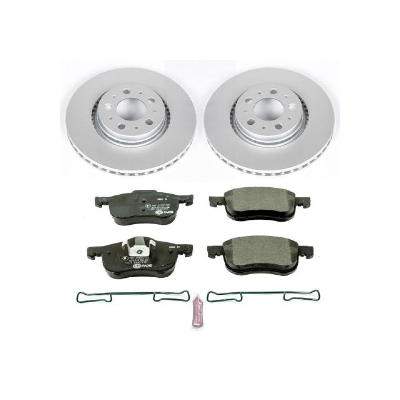 Power Stop 01-09 Volvo S60 Front Euro-Stop Brake Kit