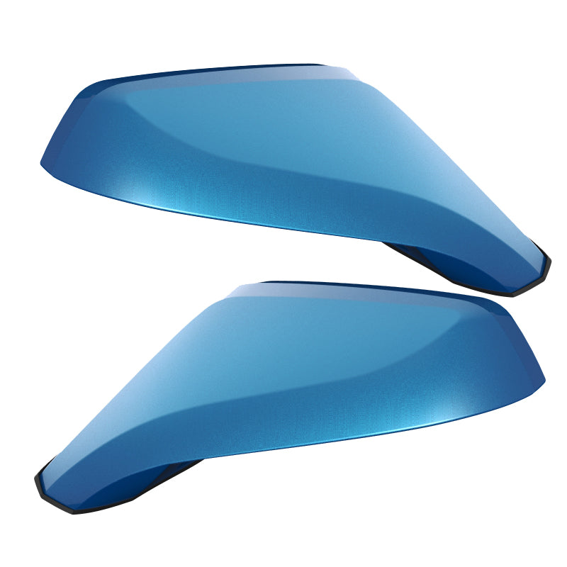 Oracle 10-15 Chevy Camaro Concept Side Mirrors - Ghosted - Dual Intensity - Aqua Blue Metallic (GBD)