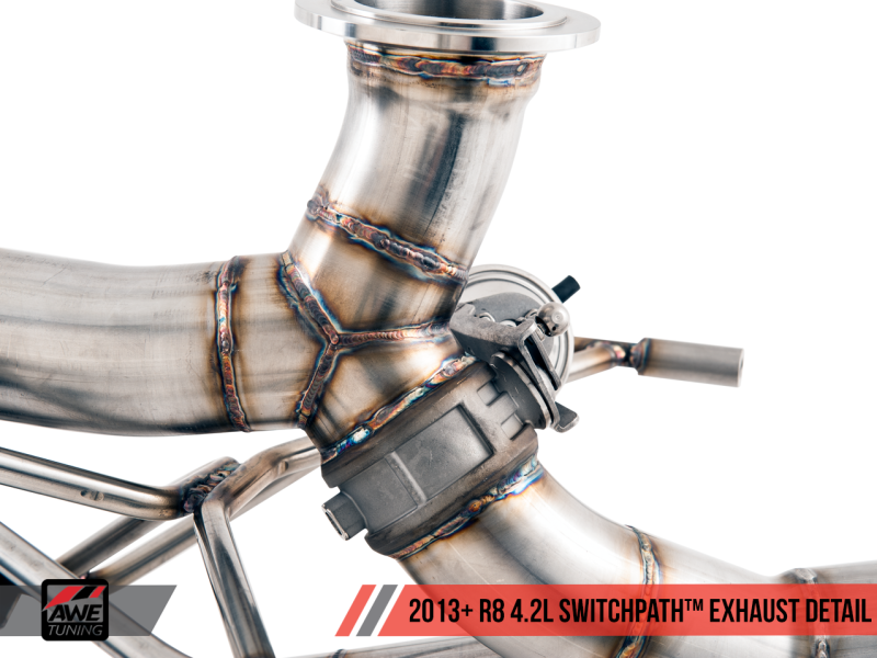 AWE Tuning Audi R8 4.2L Spyder SwitchPath Exhaust (2014+)