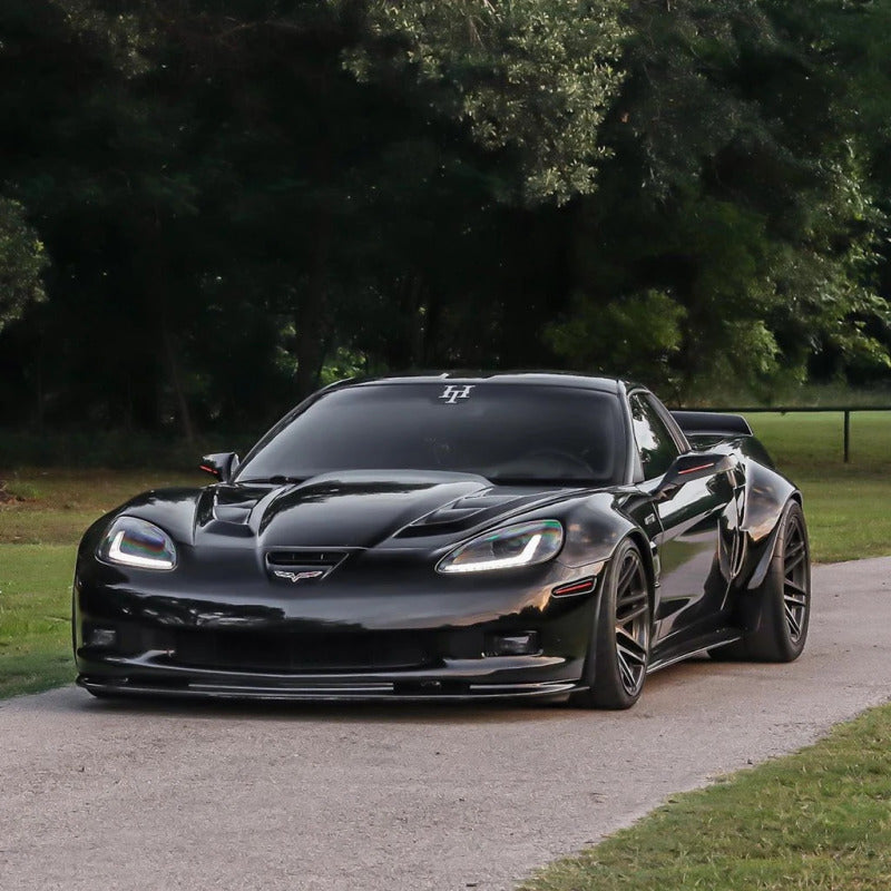 Oracle 05-13 Chevrolet Corvette C6 Concept Sidemarker Set - Tinted - Cobalt Red (27U)