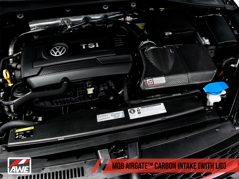 AWE Tuning Audi/VW MQB (1.8T / 2.0T) Carbon Fiber AirGate Intake w/ Lid