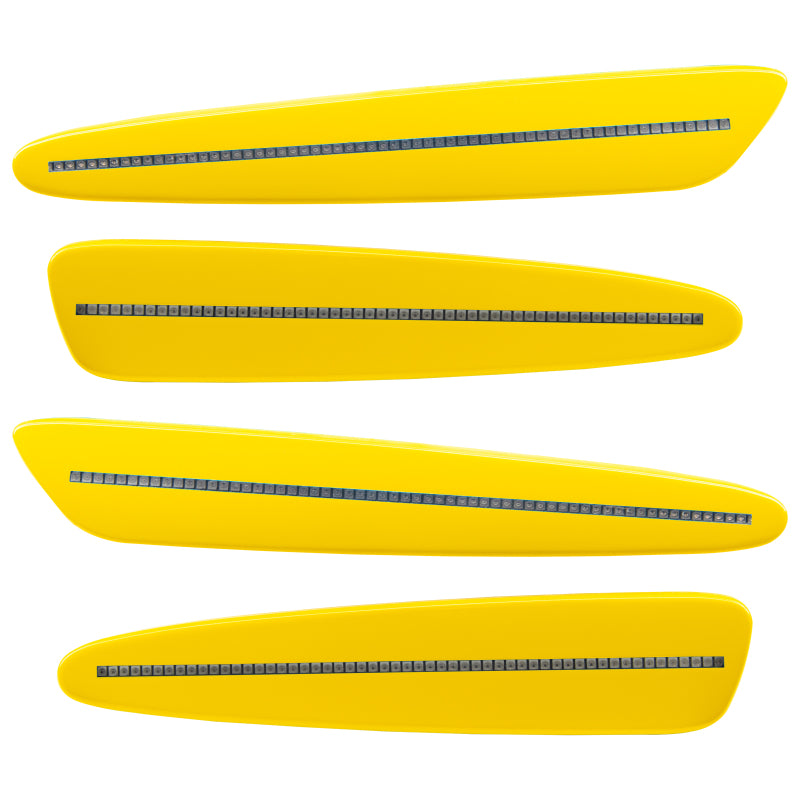 Oracle 05-13 Chevy Corvette C6 Concept Sidemarker Set - Clear - Millennium Yellow (WA423G)