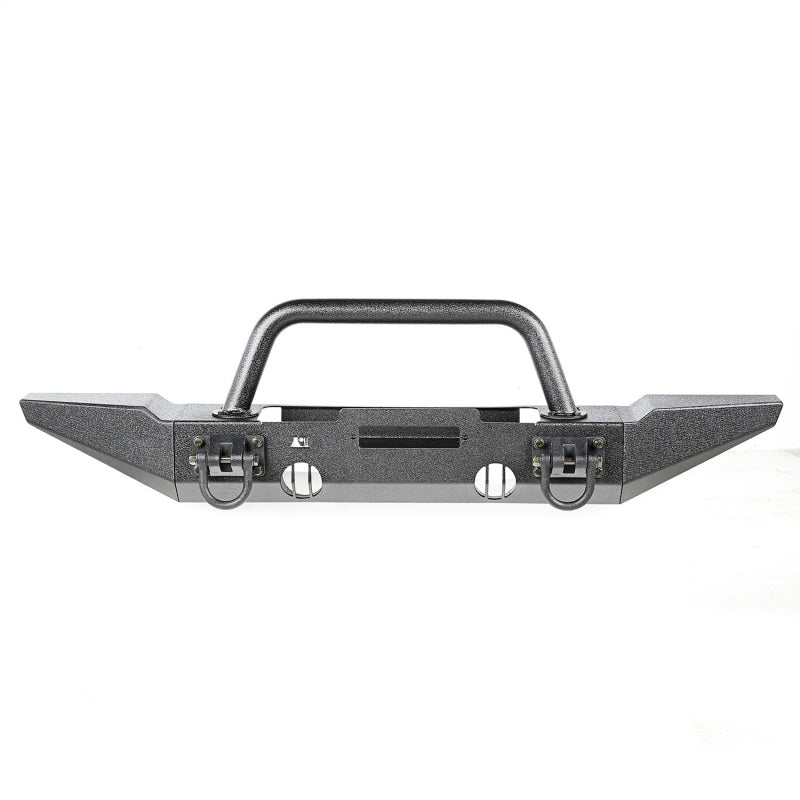 Rugged Ridge XHD Bumper Kit Overrider Front 07-18 Jeep Wrangler