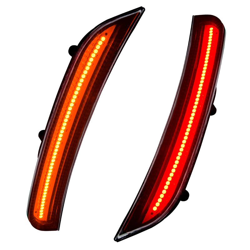 Oracle 15-21 Dodge Charger Concept Sidemarker Set - Clear - Redline Pearl (PRY)